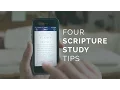 4 SCRIPTURE STUDY TIPS -