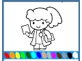 Nurse Coloring Pages For Kids - Nurse Coloring Pages