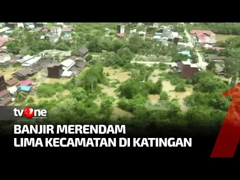 Ribuan Rumah Warga di Katingan Terendam Banjir