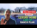 Toll Brothers William 2465sf Ranch Plan Luxury Home Tour at Regency at Olde Towne Raleigh NC 55