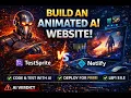 AI Built This Animated Website and Fixed Every Bug Antigravity TestSprite