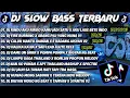 Download Lagu DJ SLOW BASS TERBARU 2025 🎵 DJ RINDU AKU RINDO KAMU JADI SATU X FIRE BURNING X CALUN MANTU IDAMAN 🔥