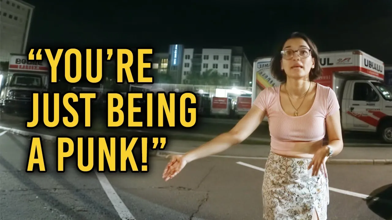 This Entitled Woman Loses It During Sobriety Test!