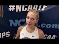 Parker Valby talks after winning 2023 NCAA 5000 title