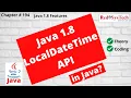 Java 8 Date Time API Crash Course LocalDateTime Hands-On Coding for Beginners Red9SysTech