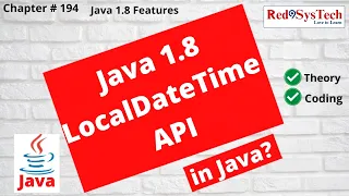 Java 8 Date Time API Crash Course LocalDateTime Hands-On Coding for Beginners Red9SysTech