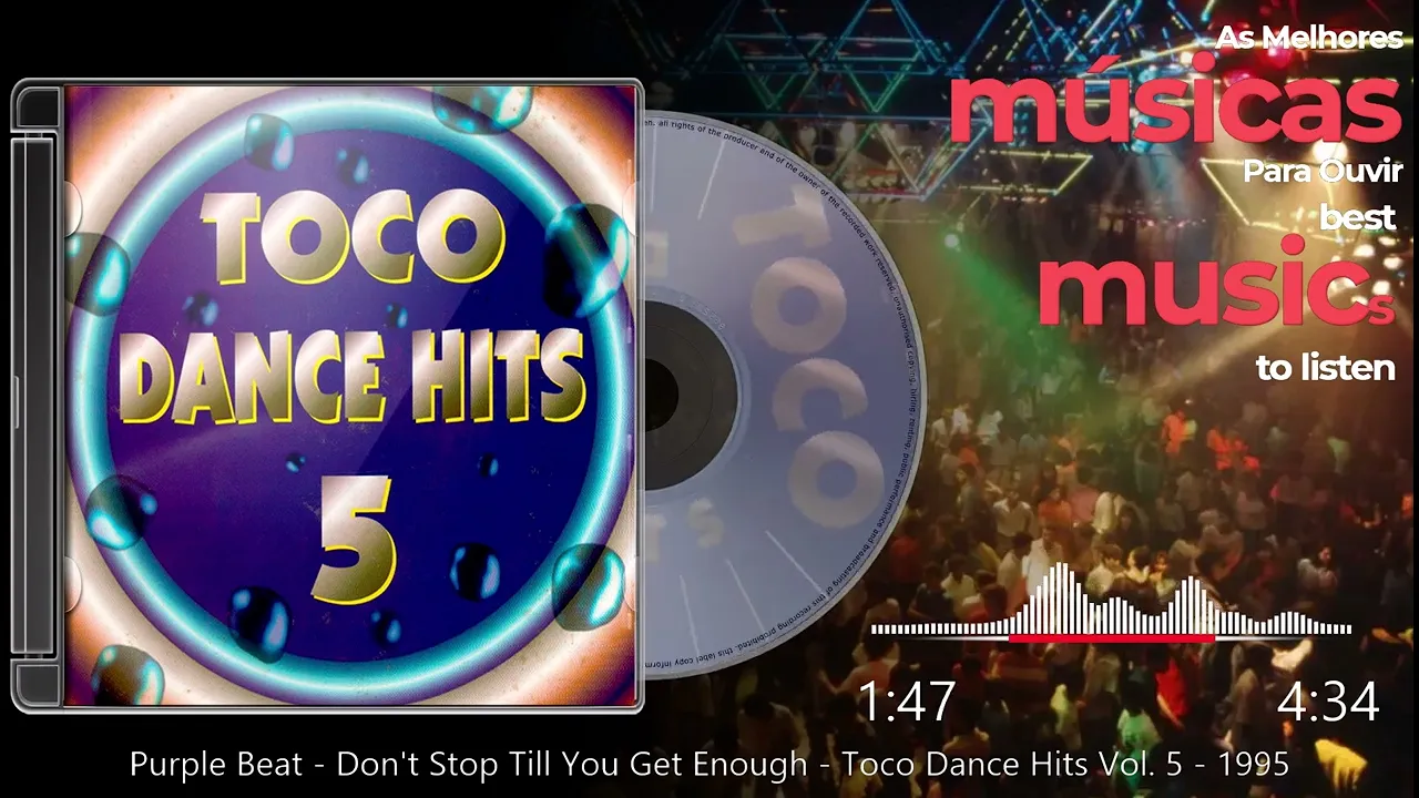 Purple Beat - Don't Stop Till You Get Enough - Toco Dance Hits Vol. 5 - 1995