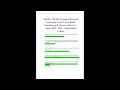 nr advanced physical assessment week 2 quiz bank questions and answers rated a latest 202