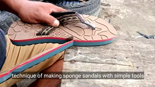 Download technique of making sponge sandals with simple tools MP3