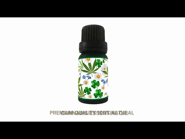 น้ำมันหอมระเหยกัญชาธรรมชาติ 100% ระดับพรีเมียม