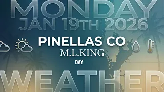MONDAY DAY FORECAST PINELLAS CO WEATHER