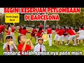 Download Lagu BEGINI KEADAAN PERLOMBAAN DI BARCELONA ,BULE2 PADA IKUT LOMBA JUGA \u0026BANYAK HADIAH 