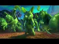 Kung Fu Panda 3 2016 Kai attacks the Panda village with his army Scene 4K HD clip