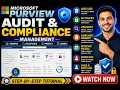 Microsoft Purview Audit Compliance Management Audit Logs DLP eDiscovery Compliance Manager