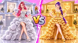 RUMI EMAS 💛 vs MIRA PERAK 🩶! 😱✨ MAKEOVER CANTIK K-POP DEMON HUNTERS! 👑🔥 SIAPA PALING SLAY?! 💄