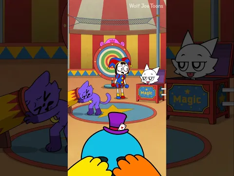 CatNap’s Circus Hide and Seek! 🎪 #escapegame #playtime | Wolf Joe | 파피플레이타임