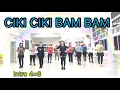 Download Lagu CIKI CIKI BAM BAM - Line Dance/Beginner /Coreo Hantos Djay / Balli Di Gruppo 2019