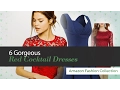 6 Gorgeous Red Cocktail Dresses Amazon Fashion Collection