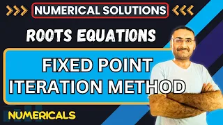 Fixed Point Iteration Method Roots of Equations Numerical Solutions Btech BCA UPSC CTET