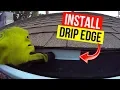 How To Properly Install Drip Edge on your Roof - Jonny DIY
