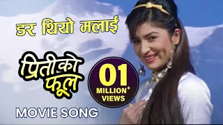 Download Dar Thiyo Mailai - Priti Ko Phool Nepali Movie Song || Raj Ballav Koirala, Garima || Rajina, Uttama MP3