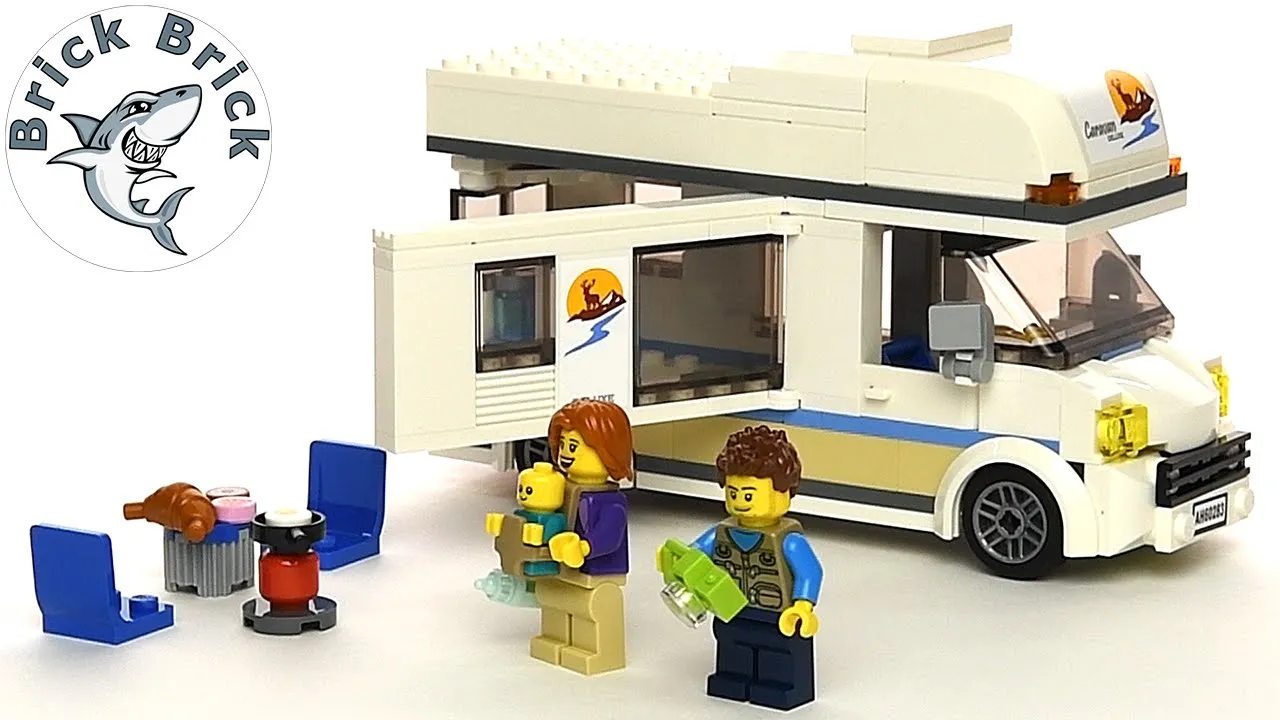 LEGO City 60057 Camper Van with Canoe - 2014 set