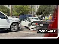 DPS Man with active warrant attempts to flee troopers causes four-vehicle crash downtown