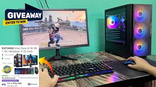 Under 20k free fire gaming PC i5 16 GB | Flipkart amazon BBD sale 15k PC laptops rionix entwino dzab