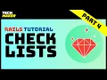 Rails Tutorial Building a Checklist with Ruby on Rails - Part 4