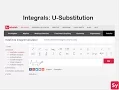 Integrals U Substitution