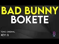 Download Lagu Bad Bunny - Bokete - Karaoke Instrumental