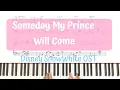 Lagu Someday My Prince Will Come(Disney Snow White OST) -Jazz Standard/Solo piano arrangement/Swing Waltz