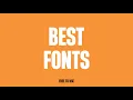 Best Free Fonts website for Every Graphic Designer 2025