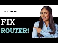 How To Fix Netgear Router Lights Flashing But No Internet 2025