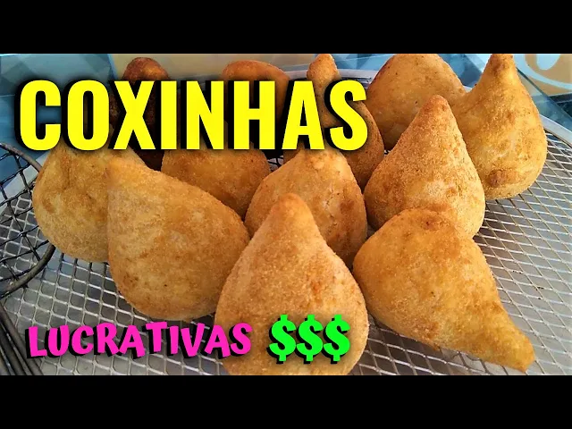 COXINHA DE FRANGO SENSACIONAL