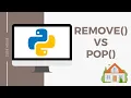 Difference between remove and pop in Python Python in Hindi Mayank Gupta Code House