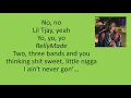 Lil Tjay - Ruthless (lyrics) ft. Jay Critch