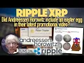 Lagu Ripple XRP: Andreessen Horowitz Easter Egg - Bearableguy123 Thaler Connection To The Rothschilds?