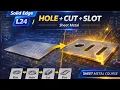 24 Solid Edge Tutorial for Beginners Hole Normal Cut Slot Explained