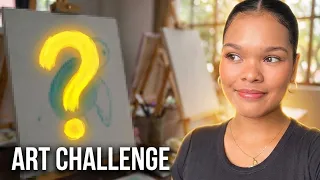 ART CHALLENGE ??? 🎨 I’m Going Out Of My Zone Comfort! 😨