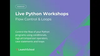 Flow Control Loops in Python