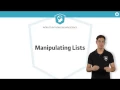 How to do List Manipulation in Python