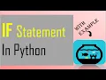 IF Statement In Python Hindi By Binary Dcoder