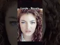 Download Lagu Artists Who Hate Their Own Songs #lorde #singer #shorts