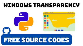 How To Change Transparency Of Desktop App - Python Tkinter GUI