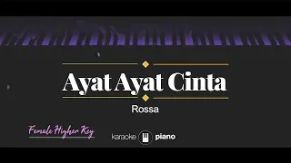 Download Ayat Ayat CInta (FEMALE HIGHER KEY) Rossa (KARAOKE PIANO) MP3