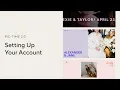 Setting Up Your Account Pic-Time 2 0 Tutorial