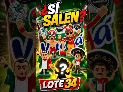 ¡NOS DIJERON QUE EL LOTE 34 TRAE LAS NUEVAS FIGURAS de VUALÁ SORPRESA🥐! 😱 ¿ES CIERTO?
