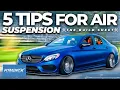 Tips For Running Air Suspension The Build Sheet