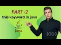 this keyword in java part 2
